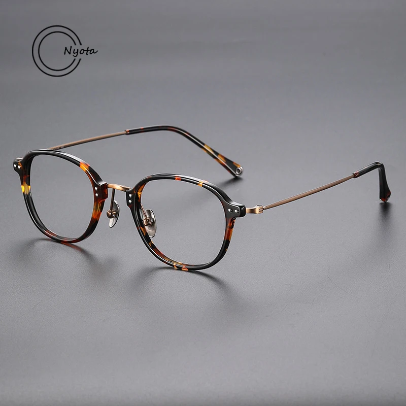 Top quality Acetate titanium Glasses Frame Women Y2350 fashion designer Optical Eyeglasses Myopia Reading Men Trend EyeGlasses