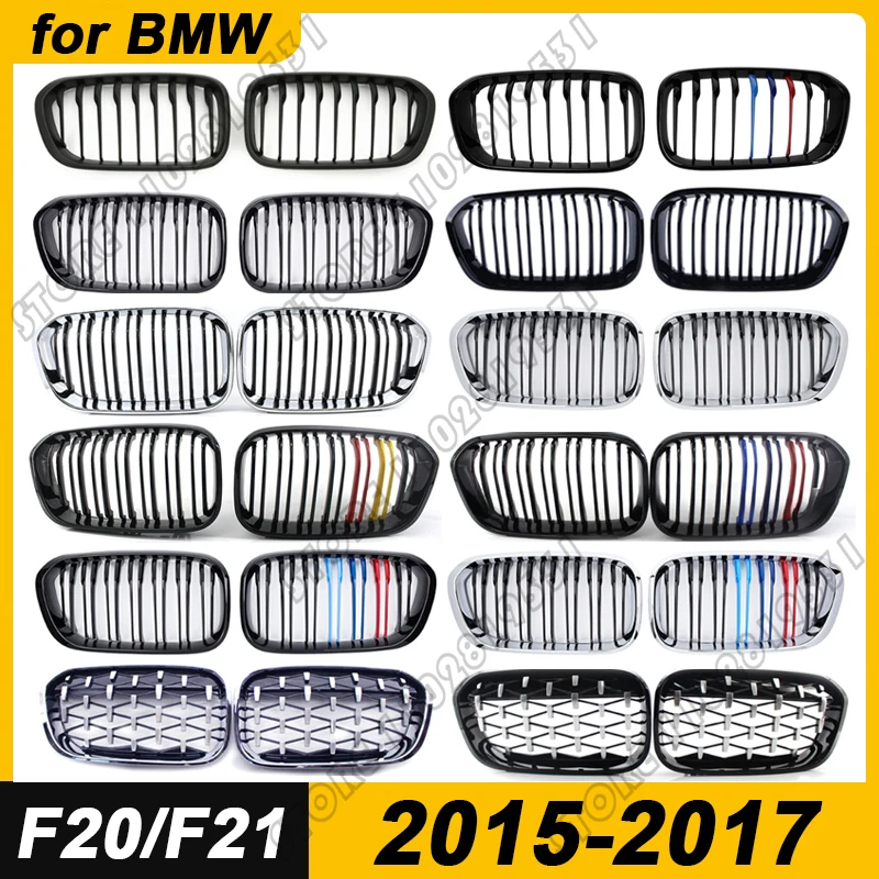 

for 2015-2017 F20 F21 1-Series BMW 114i 116i 118i 120i 125i M140i 114d 116d 118d 120d 125d Bumper Mesh Racing Kidney Grille