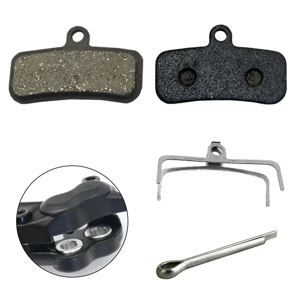 Bike Four-Piston Brake Pads Semi-Metallic Brake Shoes Hydraulic Disc Brake Pad Replace Parts Mountain Road Bicycle Accessories