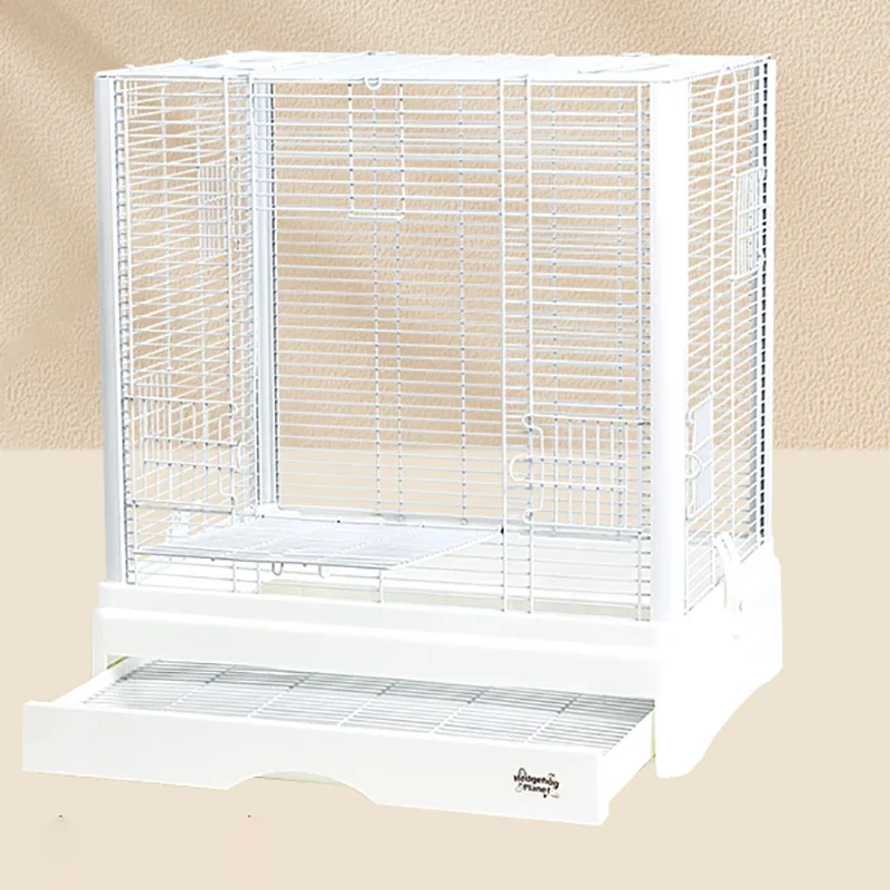 Aluminum Outdoor Aviary House Birds Bird Breeding Cage Nests Canaries Bathtub Hut Parrot Bag Transport Acrylic Hamster Rabbits