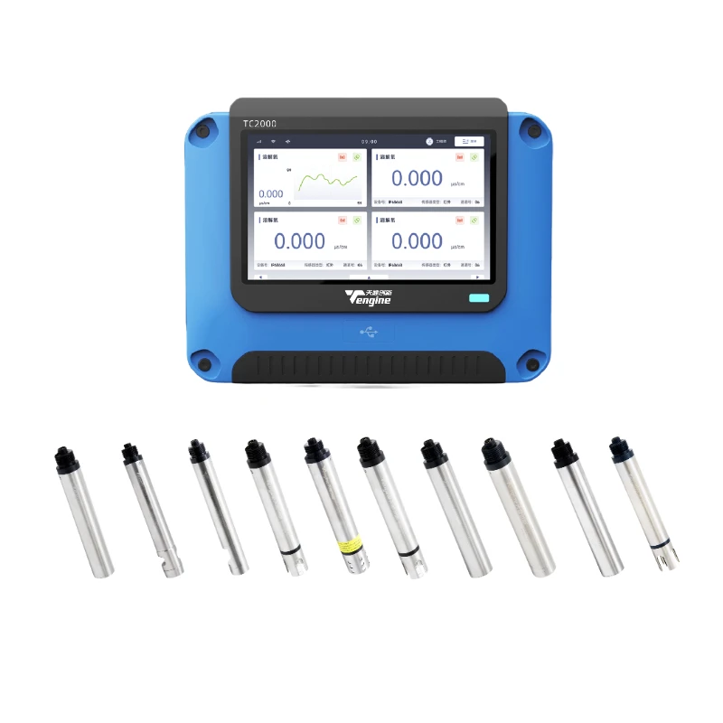 TC2000 Multi Parameter Water Quality With 19 Sensors 4G WiFi HART MQTT Communication OEM Customizable Support