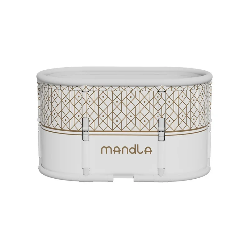 

Adults round Folding Bathtub Full Body Home Bathtub Shower Tub for Relaxation And Comfort