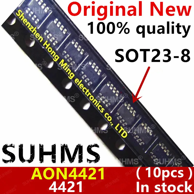 (10piece) 100% New AON4421 AO4421 4421 sot23-8