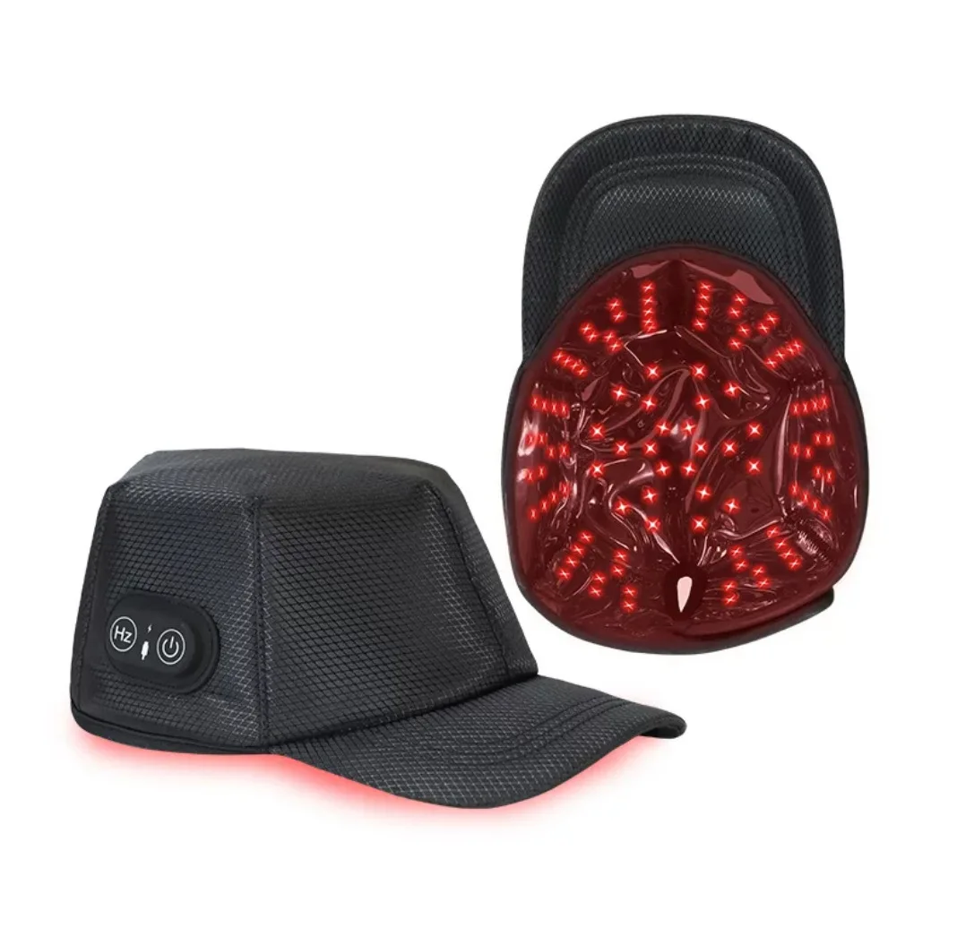 

Red Light Therapy Device Hat Near Infrared LED Treatment Helmet for Hair growth Cap Prevant Loss Head relaxation Relief scalp