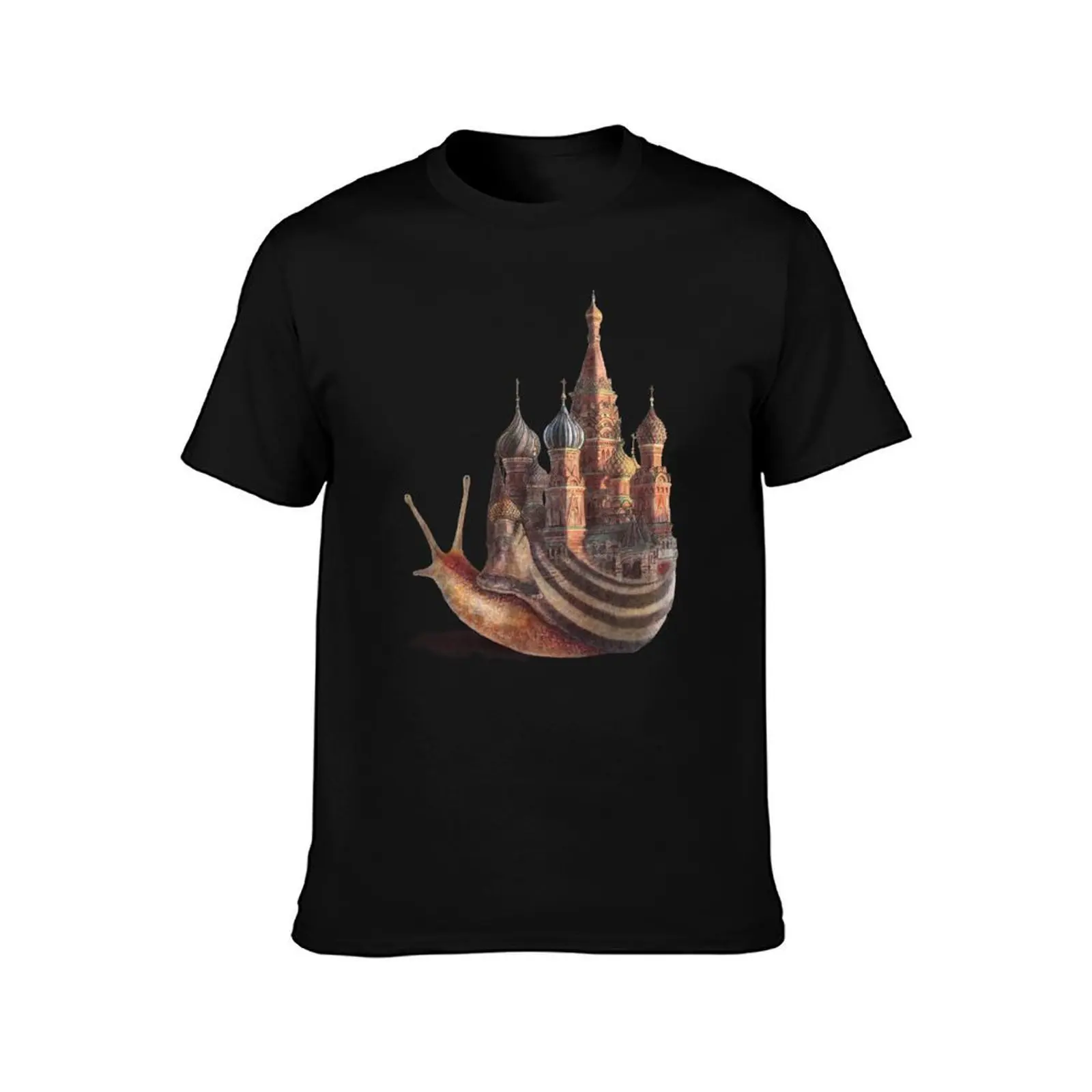 The Snail's Daydream T-Shirt, Summer Casual Cotton Tee, Oversized Streetwear Tops, Vintage Graphic Print, Unisex Men Women