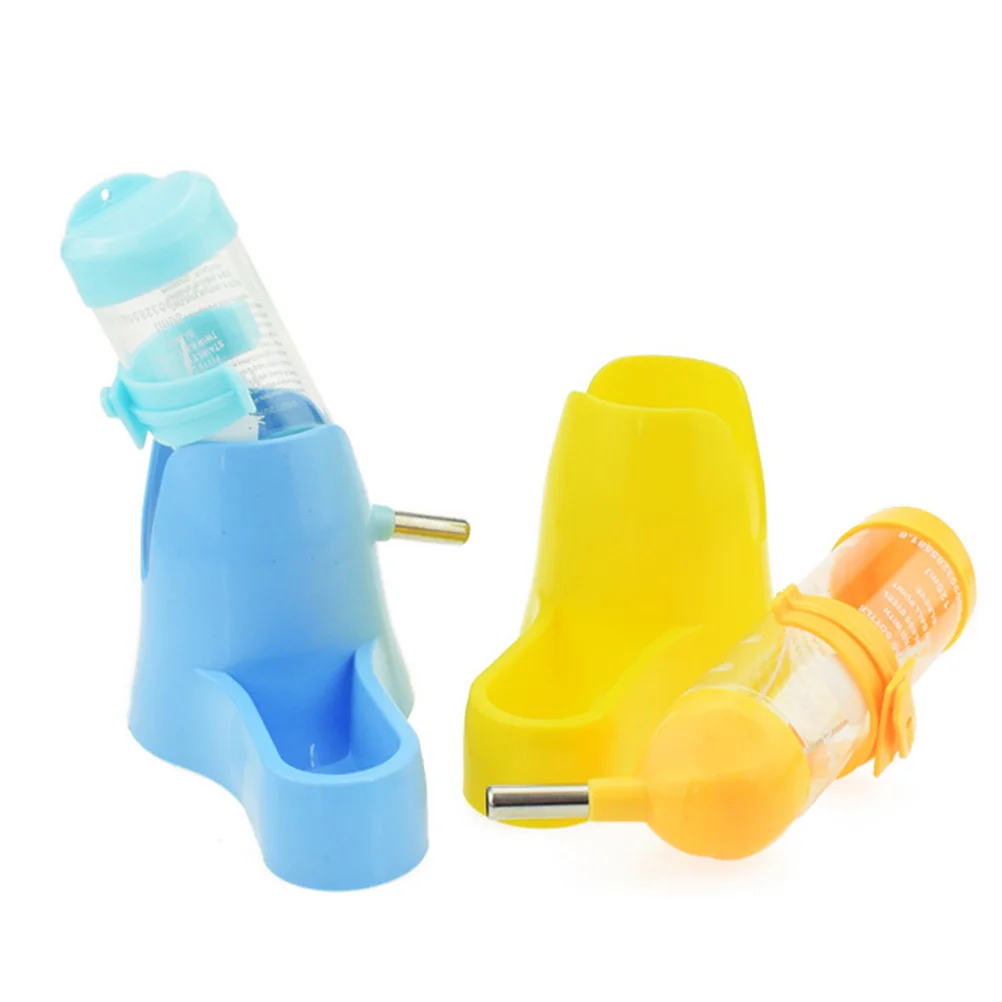 

125 ML Pet Feeder Hamster Water Bottle Automatic Dispenser Eco Friendly PP Material Easy Clean Anti Skid Small Animals Feeding