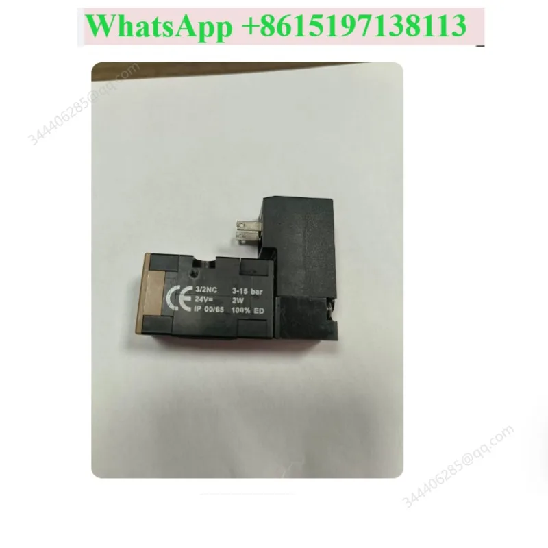 3/2NC, 3/2NO, solenoid valve, blow molding machine solenoid valve, disassembly parts function intact