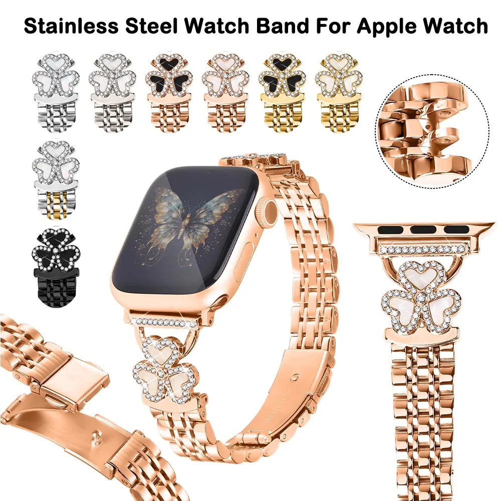 

Ремешки для Apple Watch для Apple Watch 42/44/45/46/49 мм, металлические деловые сменные ремешки для Apple Watch 42/44/45/46/49 мм, ремешок
