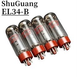 Shuguang EL34-B 진공관, 6CA7 EL34B 6P3P 5881 6550 KT88 EL34M EL34 튜브 앰프, HIFI 오디오 앰프 대체