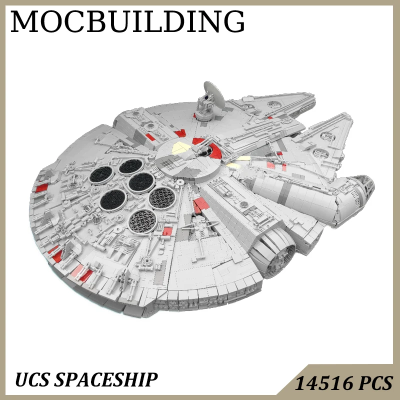 YT-1300 Cargo Ship Spaceship Model MOC Building Block Bricks DIY Construction Toys Birthday Gift