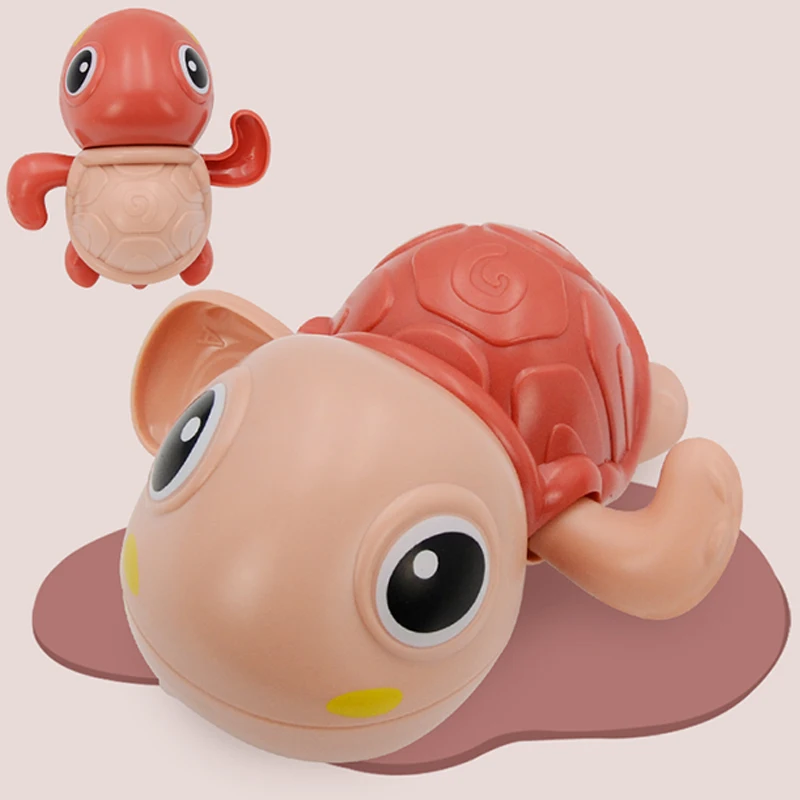 1pc Clockwork Baby Bath Toys Cute Turtles Swimming Pool Toys Water Bathing Summer Bathroom Toys For Kids игрушки для детей