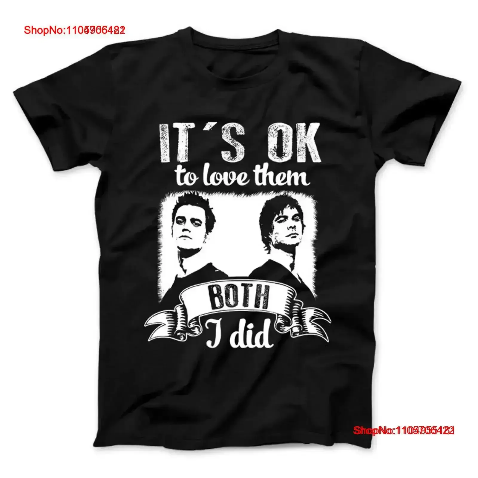 It's Ok To Love Them Both I Did T Shirt Vampire Diaries Salvatore Brothers Damon Stefan vintage Washed streetwear Casual