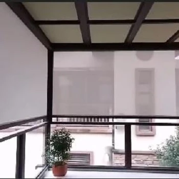 

Blinds Shades Shutters Automatic Roller Blind Motorized Waterproof Windproof Window Blinds for Outdoor