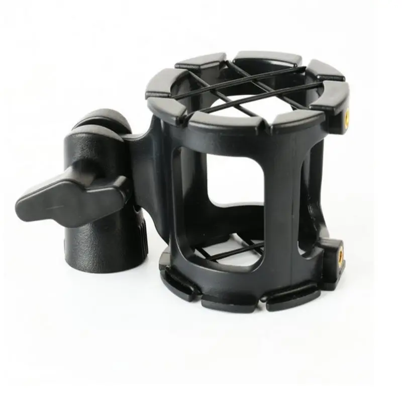 Universal Microphone Mic Suspension Shock Mount Pencil Clip Clamp Holder Stand