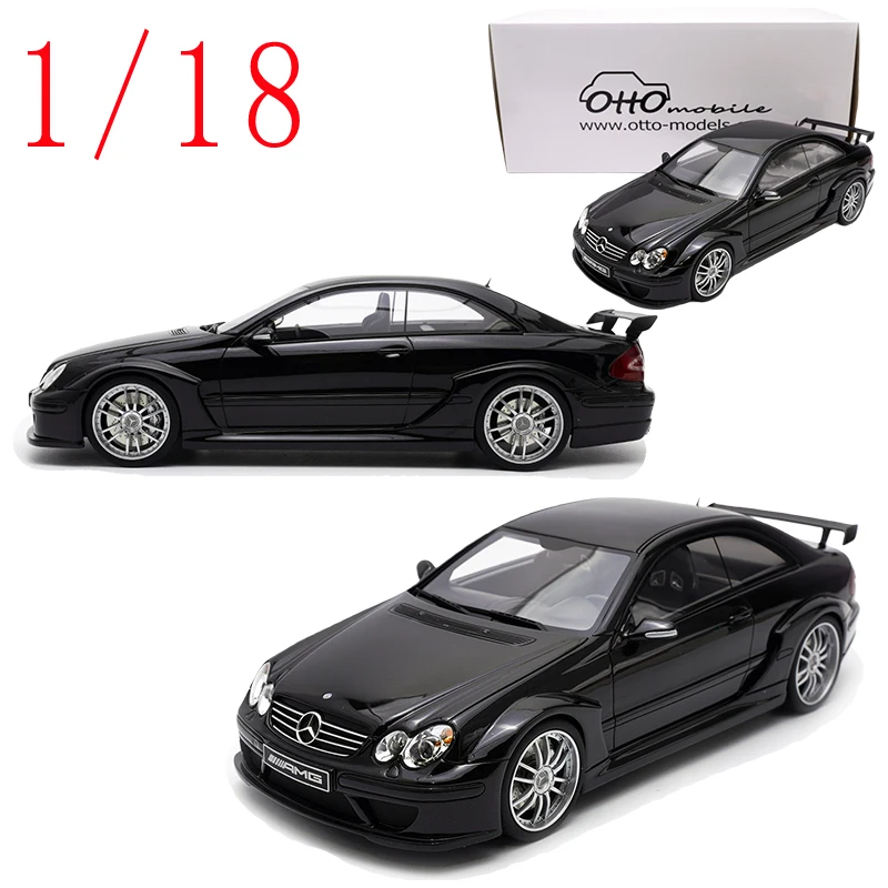 

OTTO Литой под давлением масштаб 1/18 Mercedes AMG CLK DTM C209 Модель спортивного автомобиля из смолы Модель автомобиля Mercedes AMG Подарочная коллекция Украшение
