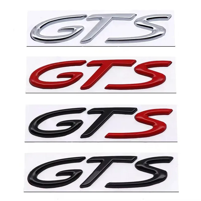 

Металлическая эмблема GTS, наклейка на кузов автомобиля, значок на задний багажник, модифицированная наклейка для Volkswagen Bmw Ford Subaru Mazda Honda Toyota Dodge