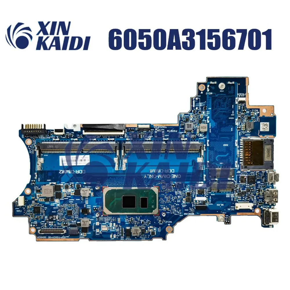 Laptop Systemboard For HP X360 14-DW L96510-601 L96511-601 Notebook Mainboard i3 i5 10th Gen CPU 6050A3156701 Motherboard