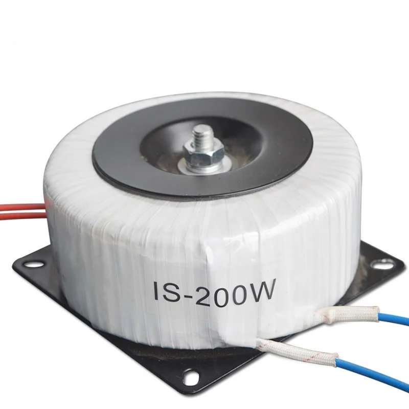 

Isolation transformer 220V to 220V, 220V to 220V, 1:1 low-frequency single-phase safety toroidal transformer 100W
