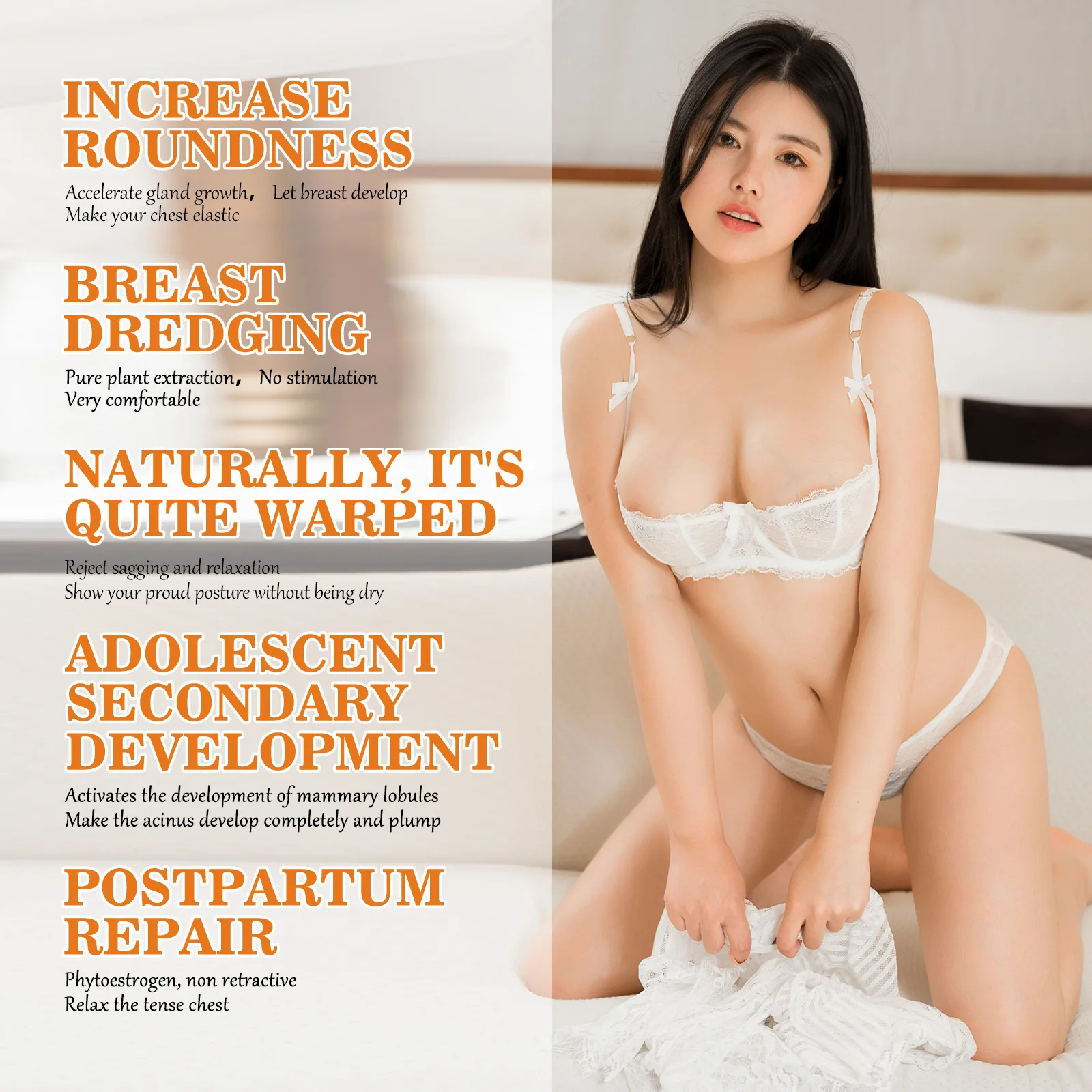 Breasts Enlargement Essential Oil Lift Up Firming Big Chests Cream Enhance Hip Growth Tighten Shap Sexy Body Care For Women 30ML