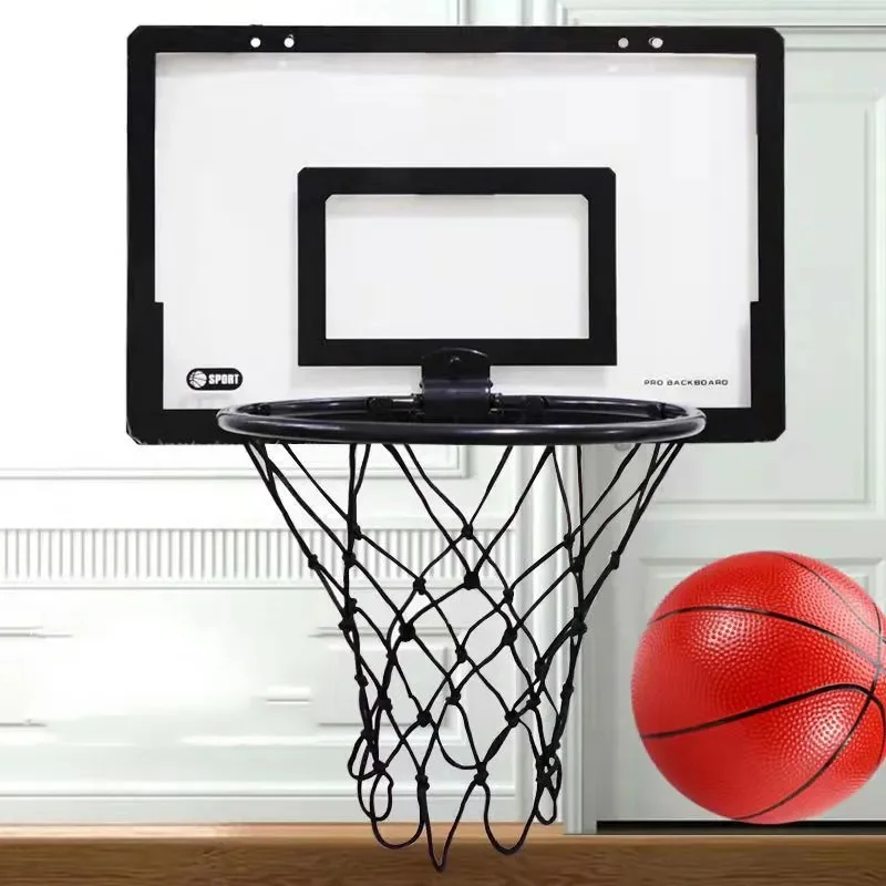 

Portable Funny Mini Basketball Hoop Toys Kit Indoor Home Basketball Fans Sports Game Toy Set For Kids Children Adults