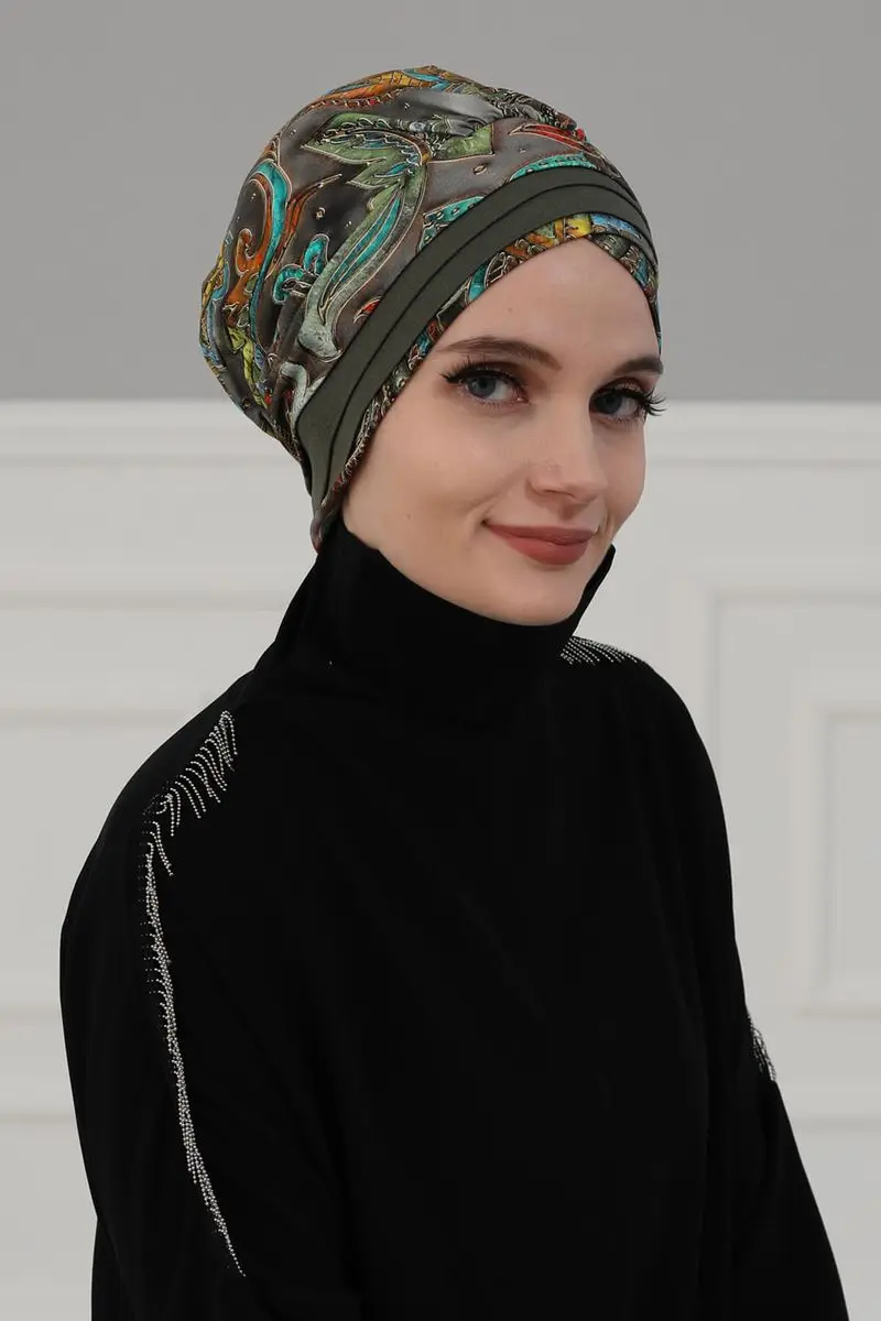 Doppel farbe gekämmte Knochen karneval muster