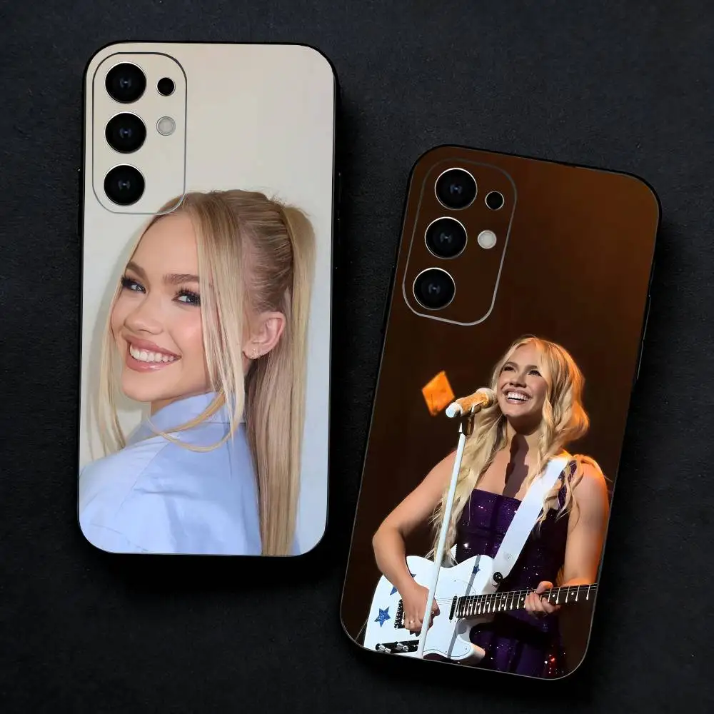 F-Freya Skye Singer Phone Case For Samsung S25,S24,S21,S22,S23,S30,Ultra,S20,Plus,Fe,Note,5G Black Cover