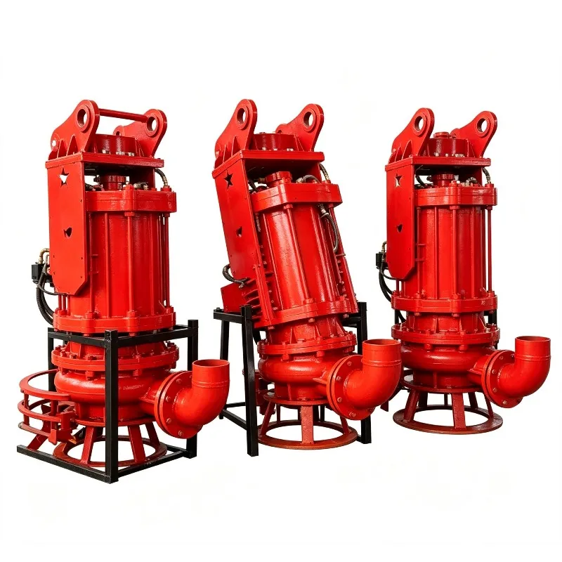 Customized Excavator Accessory Slurry Sand Dredge Pump Sand Pump Dredger Hydraulic Driven Submersible Slurry Pump with Cutter