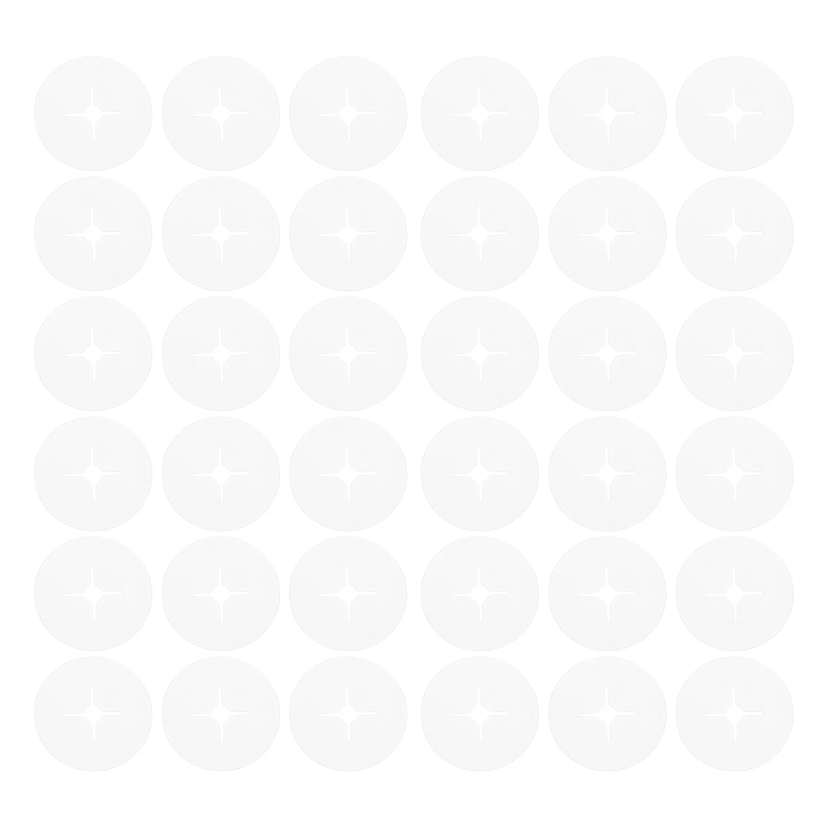 

100pcs Anti Slip Peg Hook Stoppers Plastic Round Clips Shelf Organization Pegboard Accessories Inventory Display Hooks