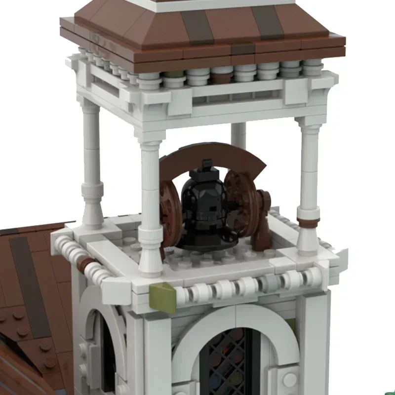 Moc ビルディングブロック ウェスタンリデンプション教会 テクノロジーモジュラーブロック 人気ゲームモデル ギフト クリスマスおもちゃ DIY セット 組み立て