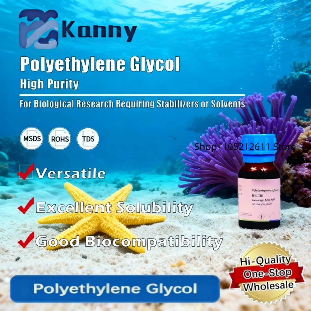 Polyethylene Glycol Laboratory Reagent CAS 25322-68-3 Scientific Research Chemical Original Product