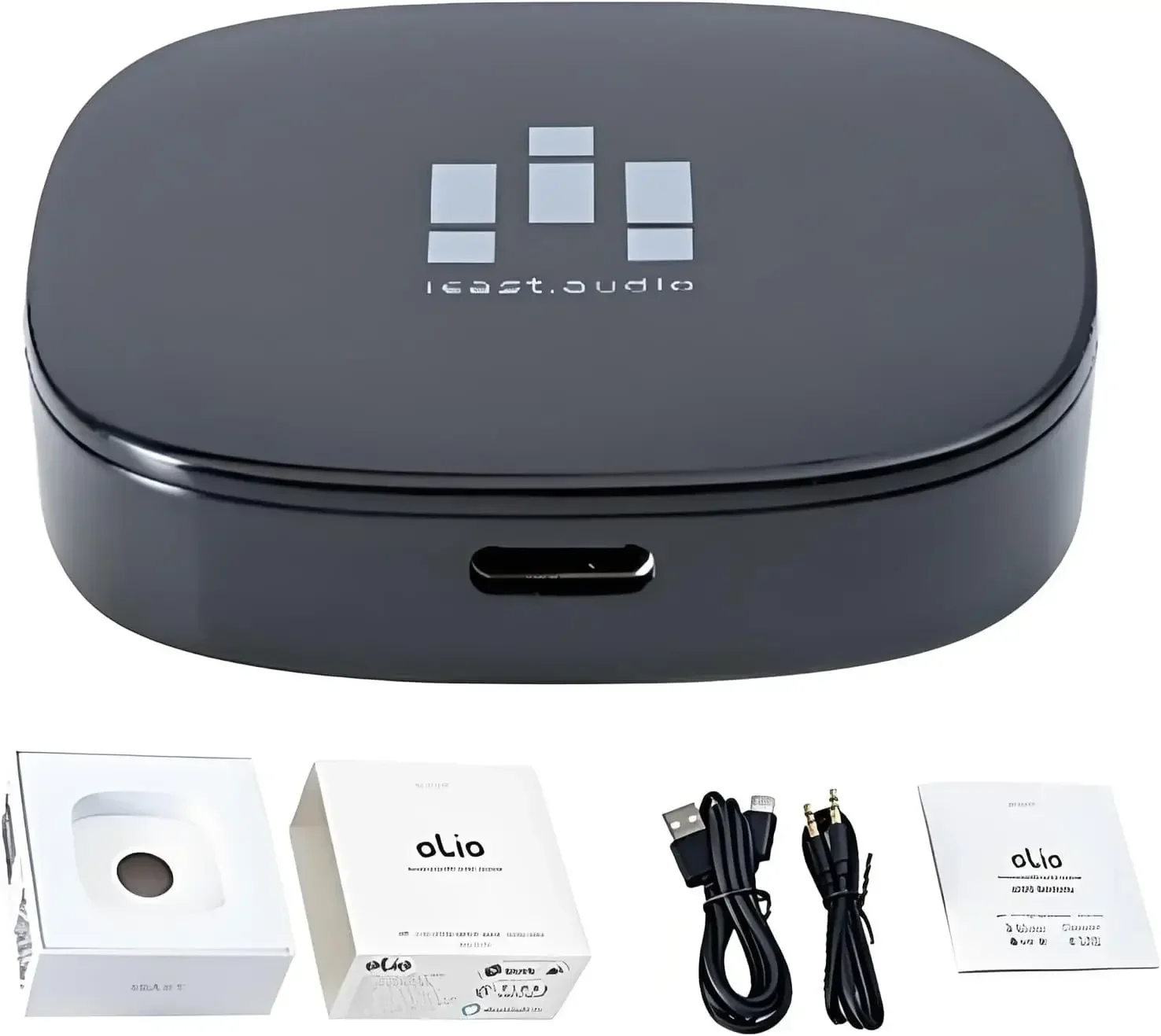 

Olio Bluetooth 5.2 HiFi Receiver | LDAC Hi-Res Audio, 3.5mm/RCA Outputs | Long-Range, Multiroom & Volume Control