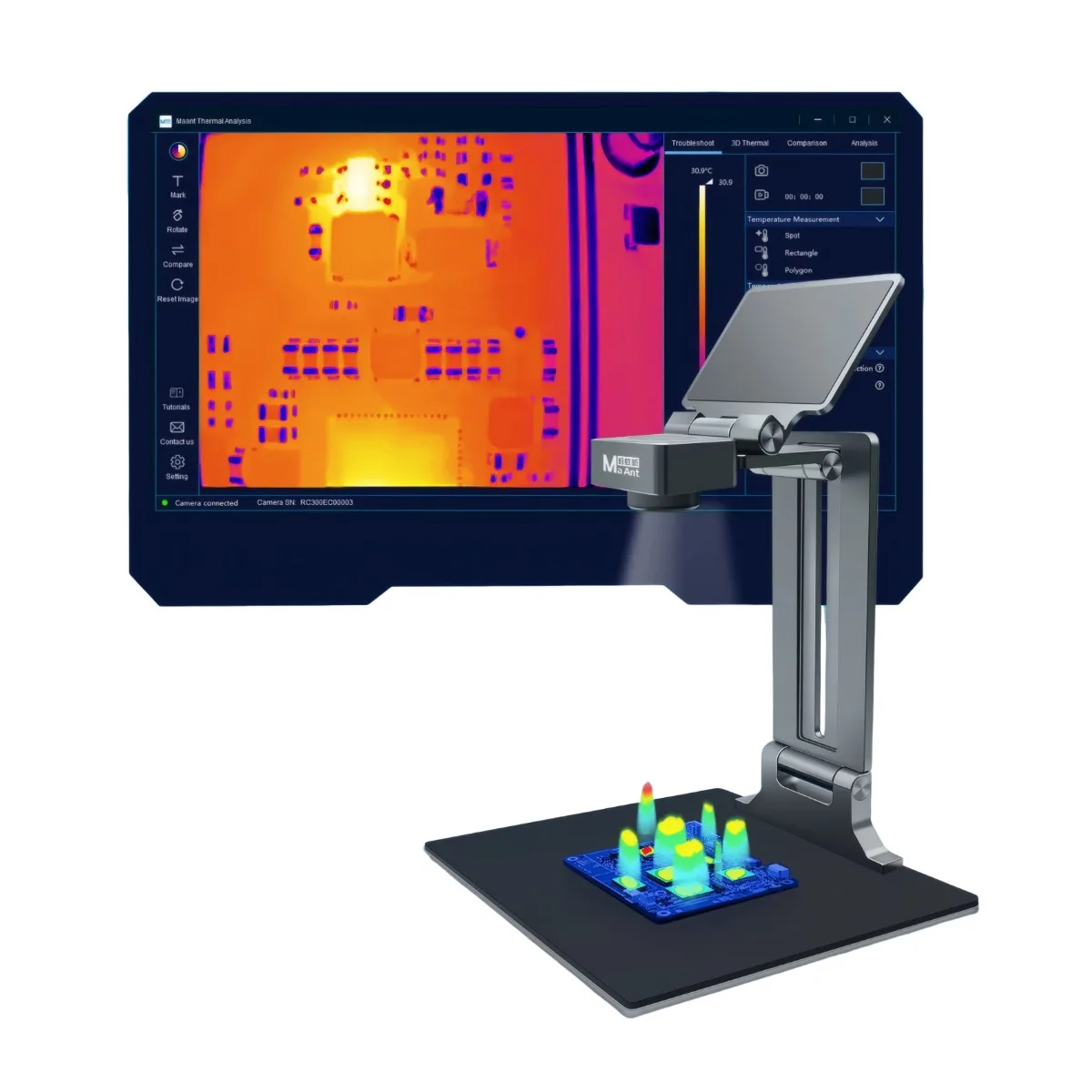

RC-3 Infrared Thermal Imager Analyzer For Industrial Inspection And Temperature Measurement