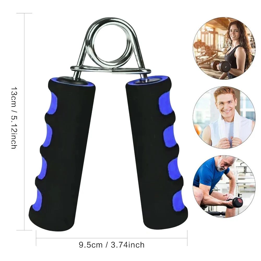 Hand Grip Strengthener, Finger Gripper - Soft Foam Hand Exerciser for Quickly Increasing Wrist Forearm and Finger Strength