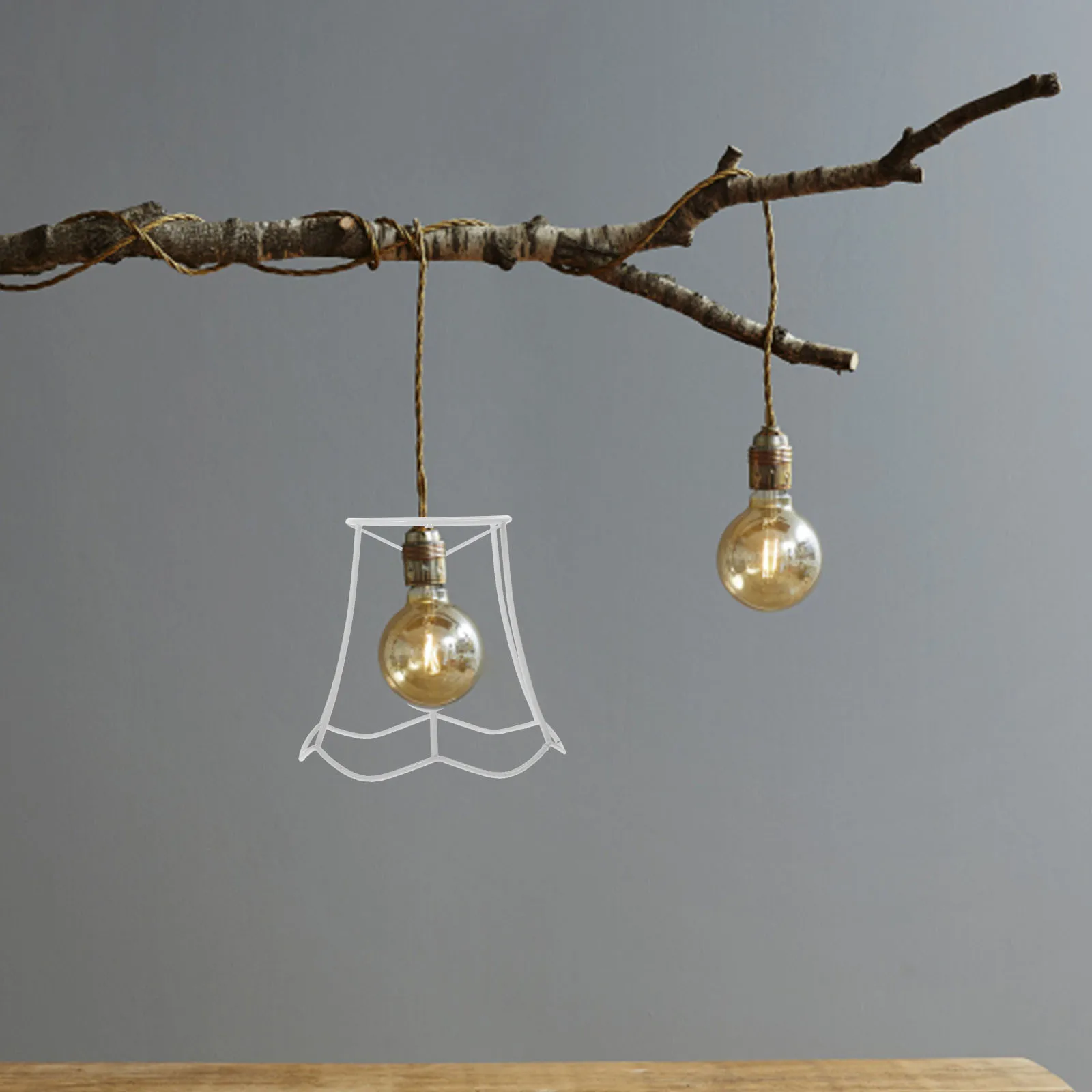 

Iron Craft Lamp Frame Diy Metal Lampshade Bracket For Table Lamp Pendant Light Decorative Lighting Fixtures Holder