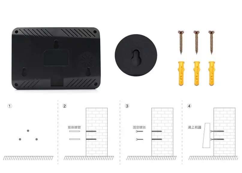 Customizable language LOGO and company name Multi-language version fingerprint Attendance machine