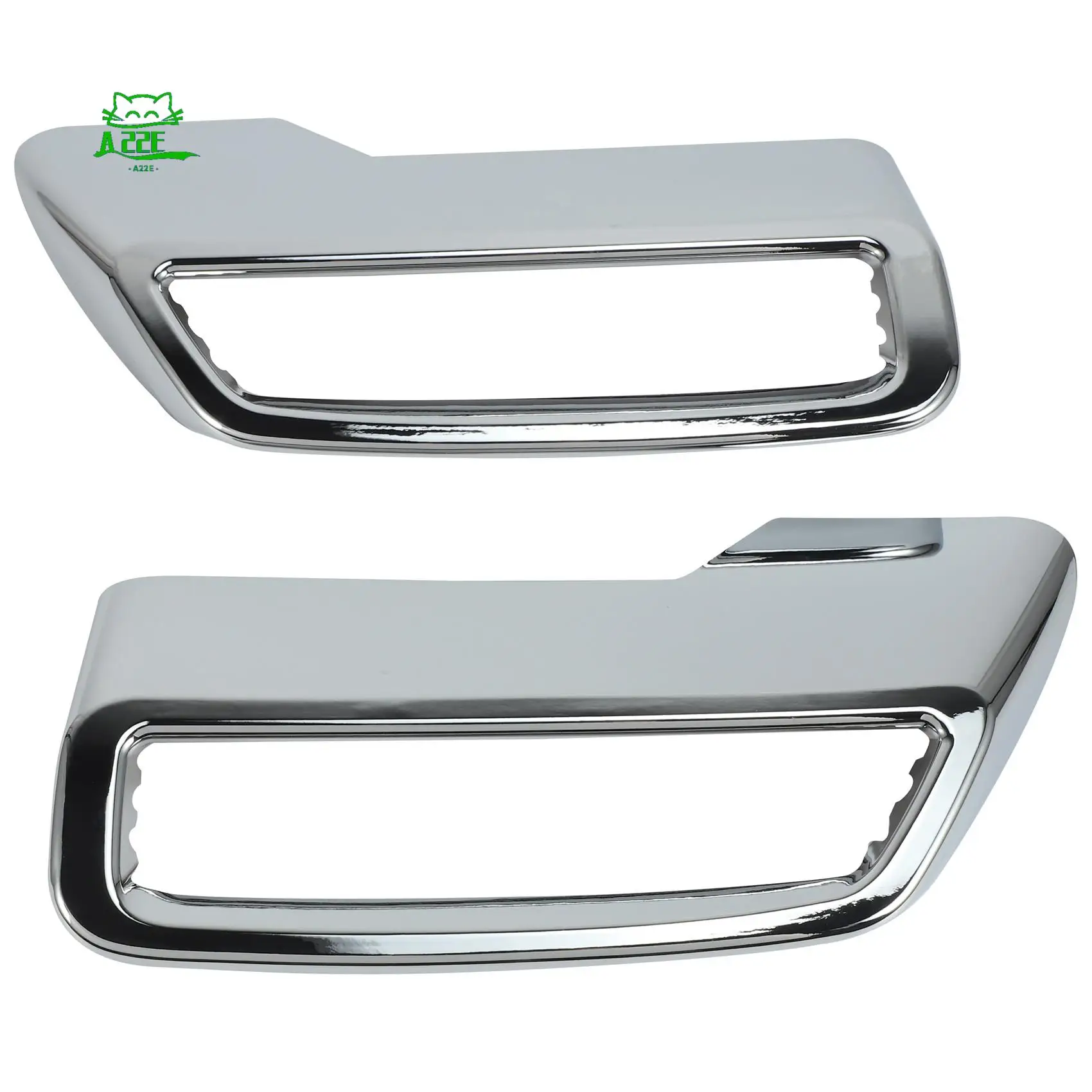 

A22E-For 3008 5008 Allure 2017 - 2019 Exhaust Pipe Tail Cover ABS Rear Exhaust Muffler End Pipe Cover Decoration Trim