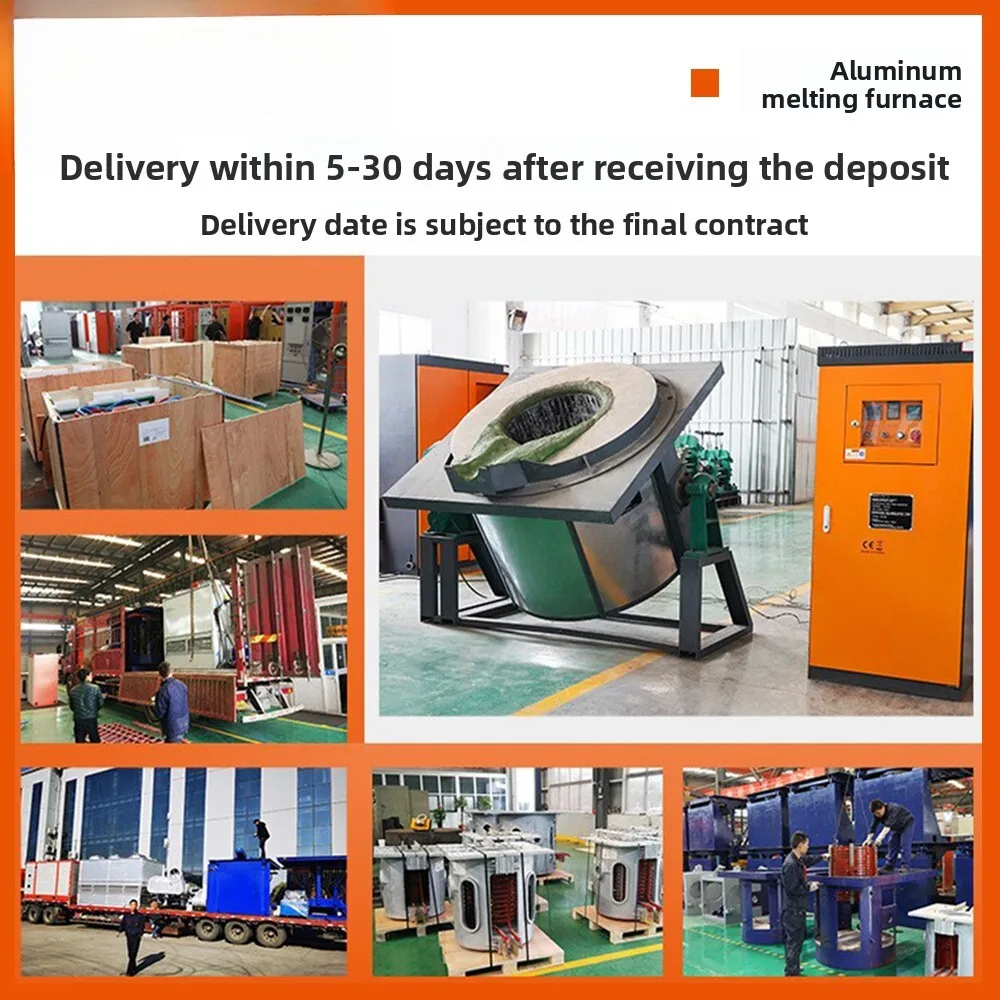 

Индукционный сплав слитка, оборудование для плавления, среднечастотная печь для плавки алюминия