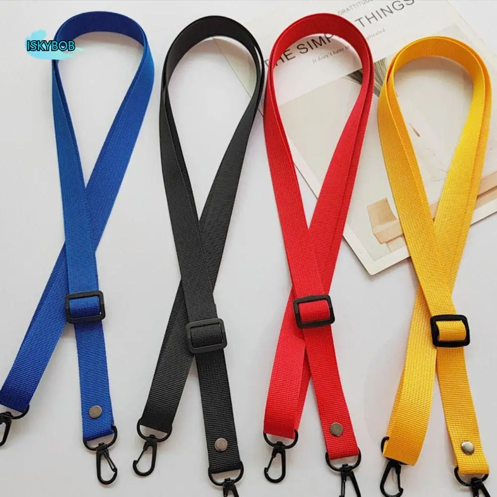 Crossbody Replacement Shoulder Strap Dacron Thin Adjustable Belt Hanging Rope Camera Strap Colorful Long Bag Belt