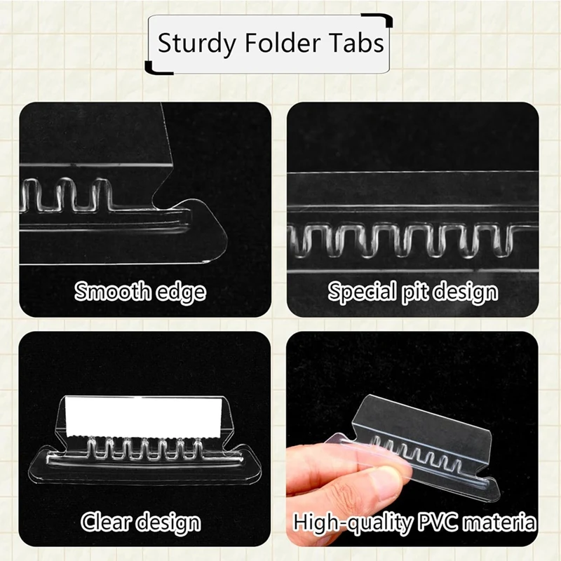 Top-50 Pieces Hanging File Folder Labels With 50 Inserts, 2 Inch For Hanging File Folder Labels Hanging File Labels