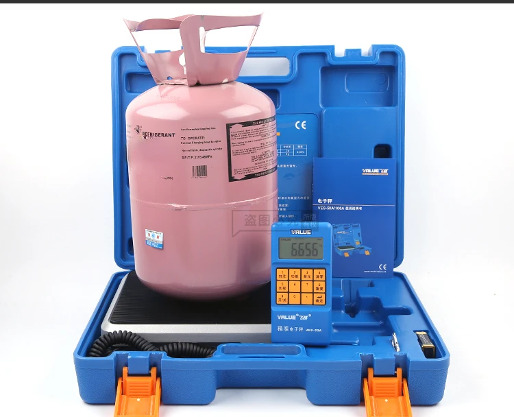 50A/50B/100A/100B Snow Seed Quantitative Liquid Adding Scale, Refrigerant Electronic Scale, Fluorine Electronic Scale