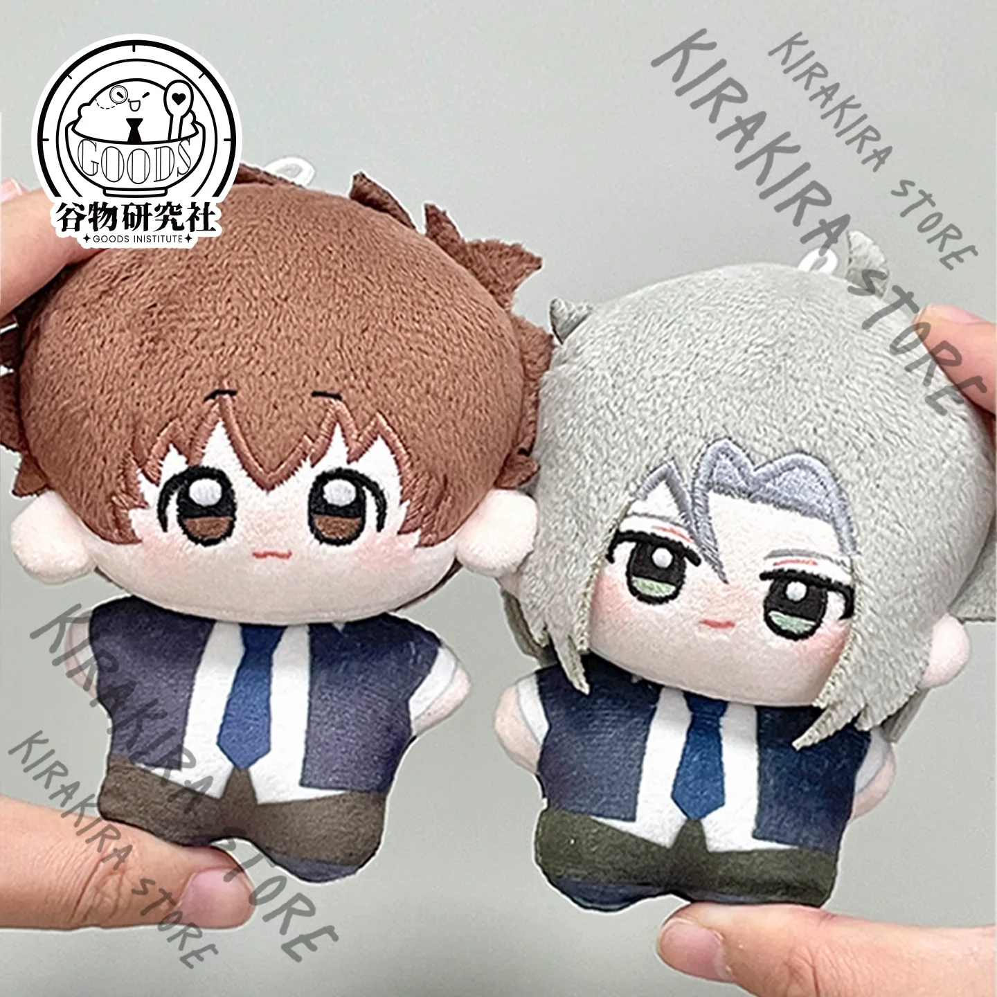 

HITMAN REBORN 10cm Figure Puppet Sawada Tsunayoshi Gokudera Hayato Cotton Mascot Keychain Ornament High Quality Plushie Maumet