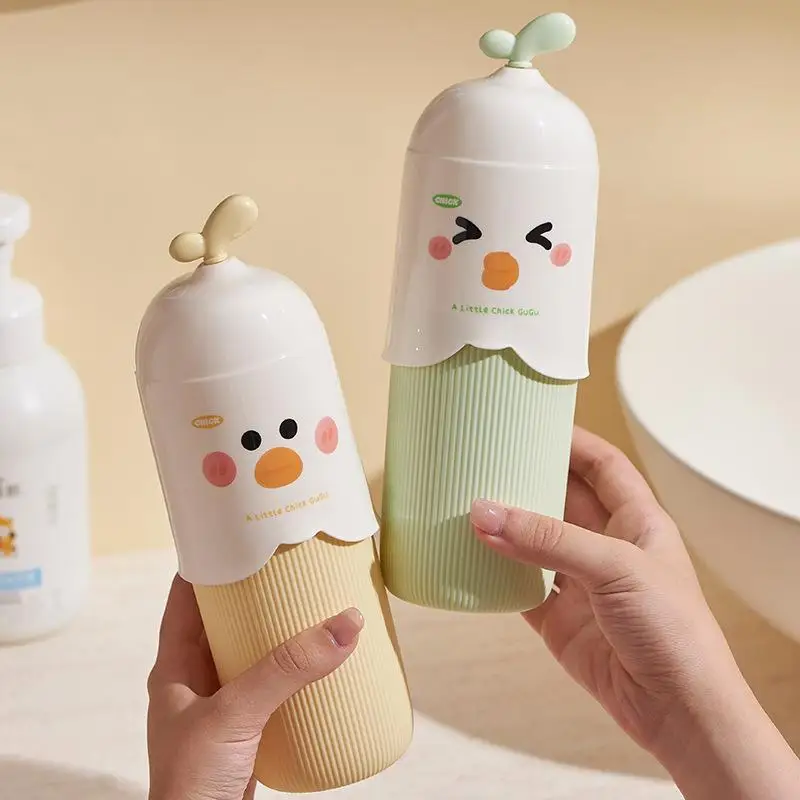 Portable Toothbrush Storage Accessory for Safe Travel and Business Trips