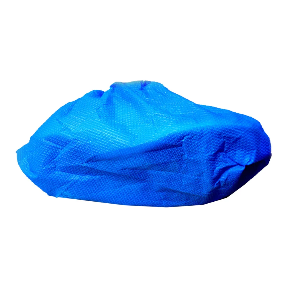 100Pcs Kids Disposable Waterproof Boot Covers Shoe Covers Non-Slip Blue Small 1-4 Years Indoor Outdoor Shoes Kids Shoes Cover
