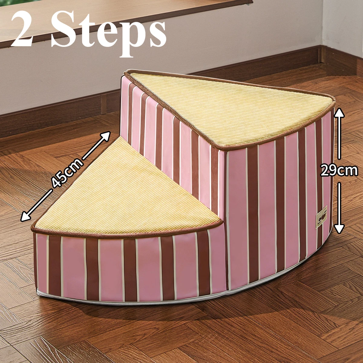 Rampa en espiral antideslizante para perros y gatos – Escalones - imagen 2