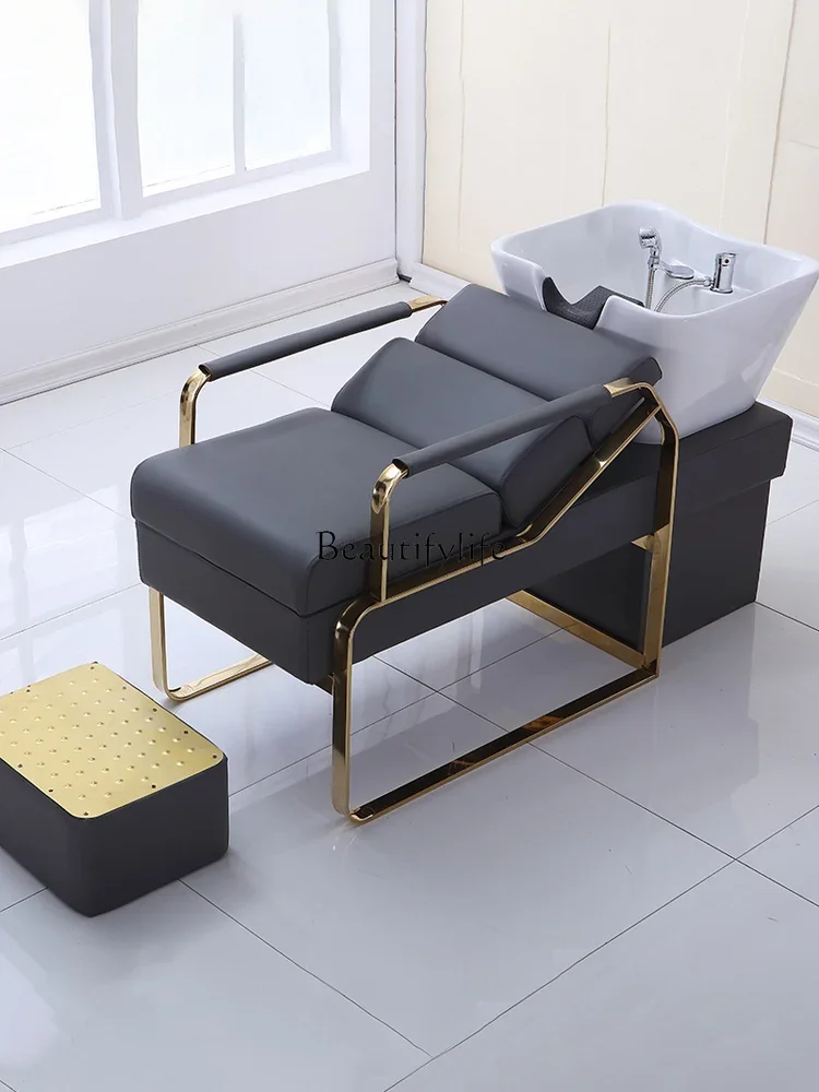 

FG17Shampoo Chair Hair Saloon Dedicated Half-Lying Bed