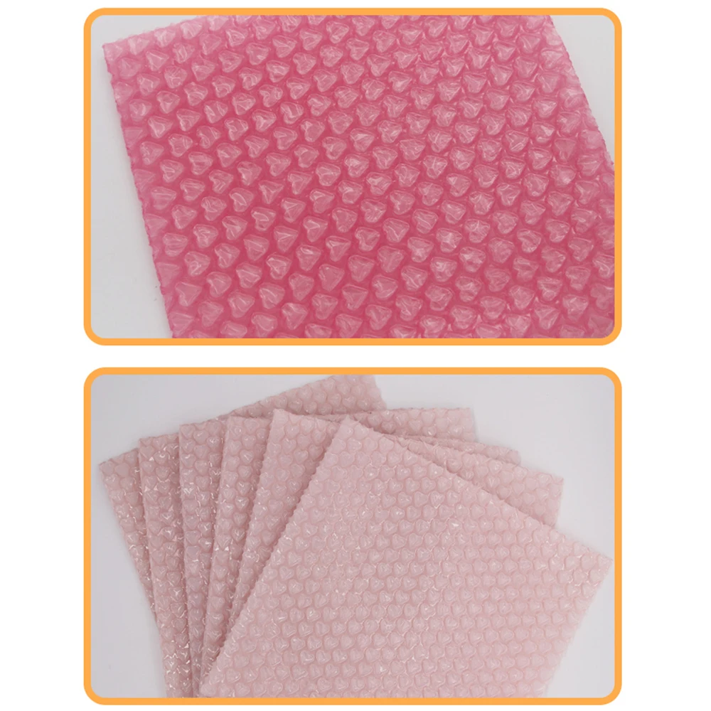 20 cm x 5 Meter Rosa Blau Schöne Herz Form Blase Wrap Stoßfest Paket Für Geschenke Box Zerbrechliche Glas Waren pack Party Decor – Detail 5