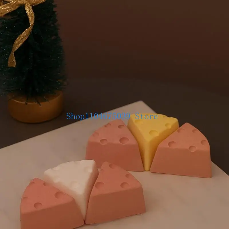 5asd Triangular Silicone Cheese Mould Heat Resistant Craft Chocolate Making