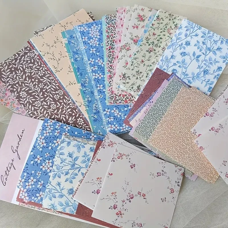 60 pcs Vintage Collage Scrapbooking Journal Material paper Card Making DIY Retro Source Paper Creative Memo Stationery