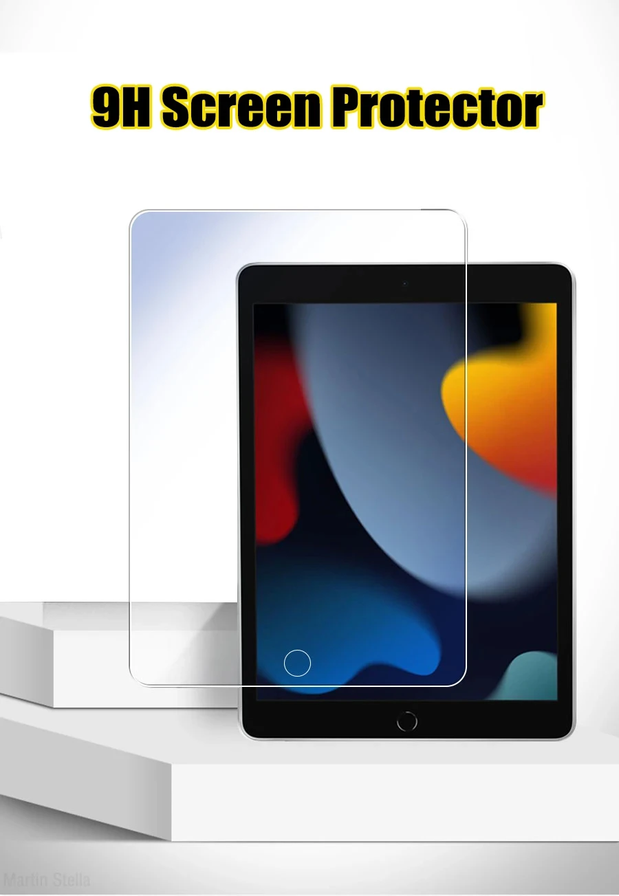 Für Ipad 10.2 9. 8. 7. Generation gehärtetes Glas Displayschutzfolie auf Ipad 9 2021 8 2020 7 2019 Film – Detail 2