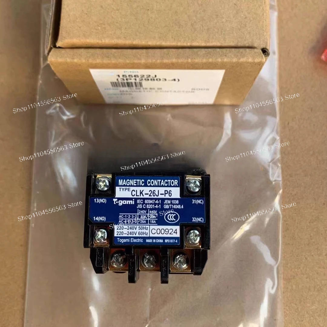 

Applicable to the new Daikin air conditioner VRV2/3 generation fixed frequency compressor AC contactor CLK-26J-P6 terminal